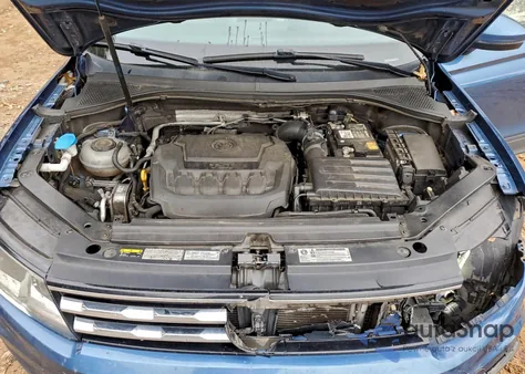 2018 Volkswagen Tiguan S z USA, uszkodzony, nr VIN 3VV0B7AX7JM021443